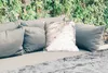 MuchoWow® Outdoor Kissen - Marmor - Gold - Weiß - Trendy - Produktbild-Vorschau 2