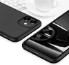 Silikon Hülle für Apple iPhone 11 Schutzhülle Matt Schwarz Produktbild-Vorschau 3