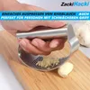 MAVURA ZACKI HACKI Prémiový lis na cesnak Nerezový krájač Náhľad obrázku produktu 2