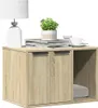 vidaXL Bac à litière Chêne Sonoma 60x40x40 cm Bois Voir les images du produit 2