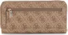 Damen-Geldbörse Beige mit Logo, Reißverschluss & Produktbild-Vorschau 5