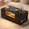 100 x 50 x 40 cm Couchtisch,Beistelltisch mit Schublade,mit Produktbild-Vorschau 5