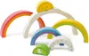 Tender Leaf Holzpuzzle Regenbogen Tunnel buntes Produktbild-Vorschau 1