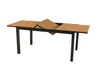 Merxx "Verona" Set 5tlg., 4 Klappsessel, Ausziehtisc 150 Produktbild-Vorschau 5