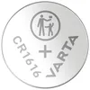 A VARTA CR1616 lithium coin battery with safety packaging symbol. Anteprima dell’immagine prodotto