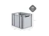 SuperSparSet 4x Eurobox NextGen Economy | Griffe offen Produktbild-Vorschau 4