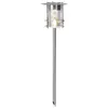 A single solar-powered path light on a white background. Produktbild-Vorschau