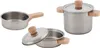 goki Kochset Sterneküche, 2 Töpfe und 1 Pfanne Produktbild-Vorschau 2