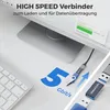 deleyCON USB 3.0 Adapter Kupplung (2 Stück) Aus Aluminium Produktbild-Vorschau 2