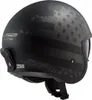 LS2 OF599 Spitfire II Black Flag casque jet, noir Voir les images du produit 4