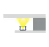 LED Aluminium Profil PD-X 1 Meter Aluprofil Leiste 12 x 8mm Produktbild-Vorschau 5