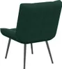 vidaXL Relaxsessel Dunkelgrün 64x74x84 cm Samt Produktbild-Vorschau 4