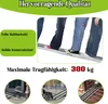 XMTECH 2 x Auffahrrampe 91-152cm Rollstuhlrampe, Aluminium Produktbild-Vorschau 3