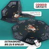 XXL Pokermatte 120x120 cm – Faltbare Pokertischauflage aus Produktbild-Vorschau 3