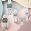A collection of Casio vintage watches in various pastel colors, arranged in a visually appealing composition. Produktbild-Vorschau