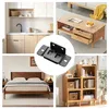 Lot de 10 supports de renforcement pour meubles en acier – Voir les images du produit 7