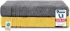 Komfortec 2er Saunatuch Set 80x200 cm aus 100% Baumwolle, Produktbild-Vorschau 1