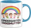 Endlich Kindergarten Geschenk Tasse Tagesmutter Produktbild-Vorschau 1