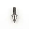 A single metal spike with screw threads on a white background. Produktbild-Vorschau