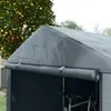Outsunny Garagenzelt 1,6x2,18x1,72 m Lagerzelt mit Produktbild-Vorschau 7