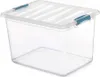 Transparente Katla-Box 20l mit ergonomischen Griffen Produktbild-Vorschau 1