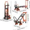 Wózek ręczny SucceBuy 3 w 1, wózek transportowy o nośności Podgląd zdjęcia produktu 8