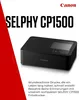 Canon SELPHY CP1500 Mobiler Fotodrucker, Schwarz Produktbild-Vorschau 4