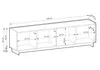 BETTSO TV-Lowboard SUNA Japandi TV-Unterschrank Produktbild-Vorschau 5