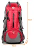 Wanderrucksack 50L Trekkingrucksack Wasserdicht, Produktbild-Vorschau 4