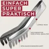 Fackelmann Servierzange, Küchenzange aus Edelstahl, robuste Produktbild-Vorschau 4