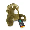 A plush dinosaur toy with a tag attached. Podgląd zdjęcia produktu