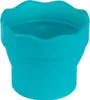 FABER-CASTELL Wasserbecher Clic & Go türkis Anteprima dell’immagine prodotto 1