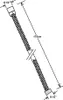 Sapho POWERFLEX Metall-Duschschlauch, 150cm, Weiß matt Produktbild-Vorschau 2