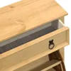 Scarpiera  99x32x138 cm in legno di pino massiccio Anteprima dell’immagine prodotto 7