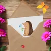 Mr. & Mrs. Panda Grußkarte Freundlichkeiten verbreiten - Produktbild-Vorschau 3