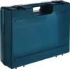 A teal plastic case with a handle is shown against a white background. Anteprima dell’immagine prodotto