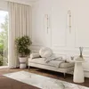 Tapiso Läufer CRYSTAL Modern Beige Braun Grün Wohnzimmer  Produktbild-Vorschau 3