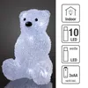 LED Deko Figur Eisbär Weihnachten Winter Innen 10 LEDs Produktbild-Vorschau 5