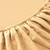 Stretch Samt Sofahusse Sofabezug L-Form Schnittsofa Produktbild-Vorschau 3