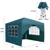 Tente pliante NAIZY 3 x 3 m, imperméable et résistante aux Voir les images du produit 2