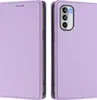 Litchi Leder Handyhülle für Motorola Moto G (2022) Wallet Produktbild-Vorschau 2