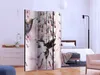 3-teiliger Einseitiger Vlies Paravent - Flying Hummingbirds Produktbild-Vorschau 5
