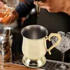Moskevský Mule, sklenice z nerezové oceli, zlatá barva, Náhled obrázku produktu 5