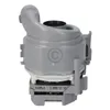 A gray appliance part, likely a pump, is shown against a white background. Produktbild-Vorschau