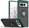 A Google Pixel 7 Pro phone case with a ring holder, shown from multiple angles.