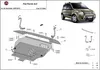 Stahl Unterfahrschutz für Motor Fiat Panda 4x4 Produktbild-Vorschau 3