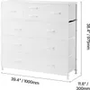 Commode en tissu VEVOR avec 10 tiroirs et boîtes de Voir les images du produit 8