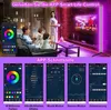 LED Stehlampe Wohnzimmer 120cm Ecklampe RGB Dimmbar mit Produktbild-Vorschau 5