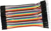 3pcs Colorful 10cm Jumper Wires Kit 40pin M to F / 40pin M Voir les images du produit 7