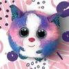 Peluche Cleo Husky Puffies Anteprima dell’immagine prodotto 3